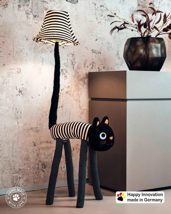 Φωτιστικό επιδαπέδιο "Luna the cat" 126cm. - Happy Lamps