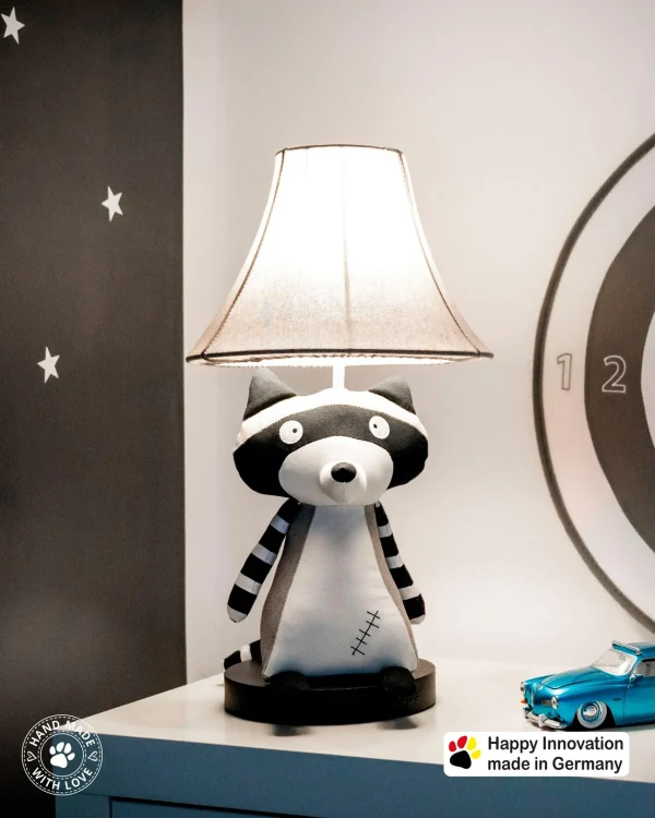 Φωτιστικό "Ben the raccoon" 47cm. - Happy Lamps