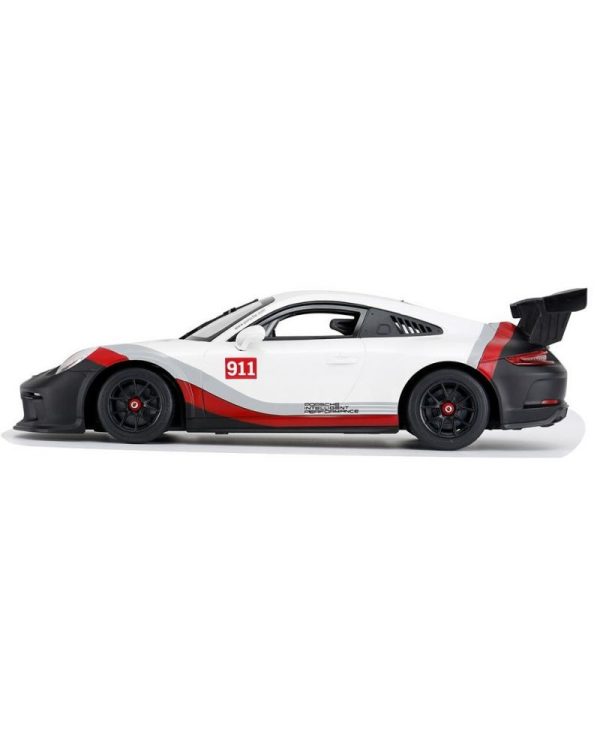 Porsche 911 GT CUP scale 1:18 λευκή τηλεκατευθυνόμενη - Rastar - Image 2