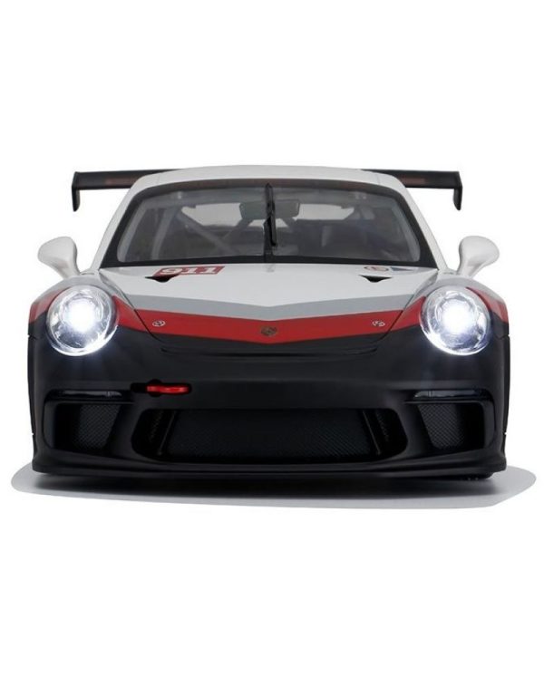 Porsche 911 GT CUP scale 1:18 λευκή τηλεκατευθυνόμενη - Rastar - Image 3