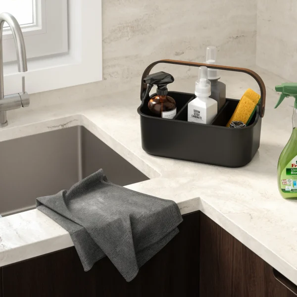 Bellwood Stackable Bin βάση οργάνωσης black/wallnut medium - Umbra - Image 3