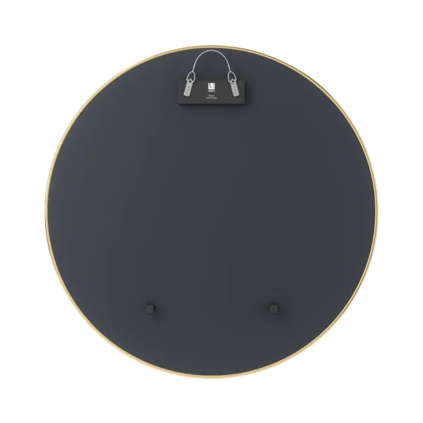 Hubba καθρέπτης επιτοίχιος στρογγυλός brass 86εκ. - Umbra - Image 4