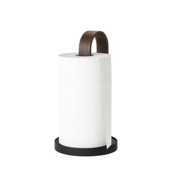 Bellwood βάση ρολού κουζίνας black/wallnut - Umbra