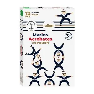 Ξύλινο παιχνίδι ισορροπίας "Ναύτες" - Vilac