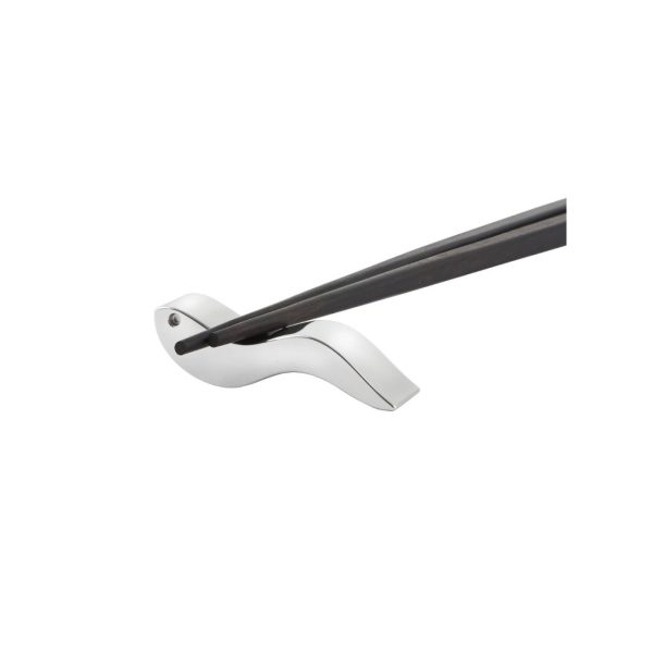 Chopsticks 24 εκ. σε βάση stainless steel σειρά Alessandro σετ/2 – Alessi - Image 2