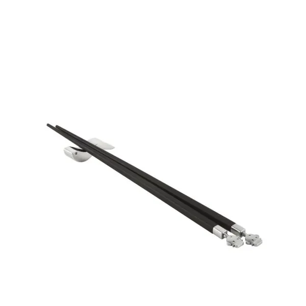 Chopsticks 24 εκ. σε βάση stainless steel σειρά Alessandro σετ/2 – Alessi