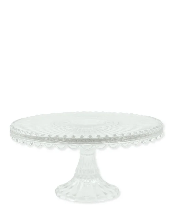Τουρτιέρα γυάλινη Alice clear 20εκ. - Greengate