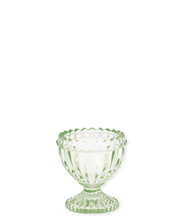 Αυγοθήκη γυάλινη Alice pale green - Greengate