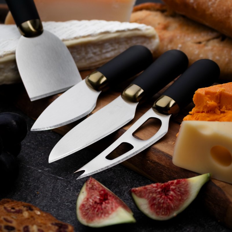 Μαχαίρια τυριού "Brooklyn" brass σετ/4 - Taylor's - Image 3