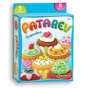 Patarev Πλαστελίνη σετ χειροτεχνίας "Φτιάξε Cupcakes" - SentoSphere