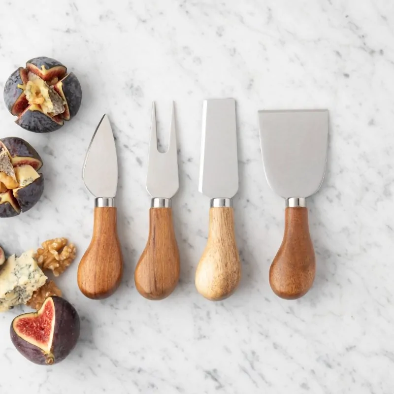 Μαχαίρια τυριών με πλατό ακακίας σετ/4τμχ. - Taylor's - Image 3