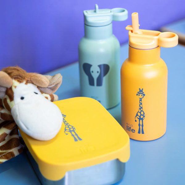 Μεταλλικό θερμός 350ml. "Giraffe" - Eco Life - Image 5
