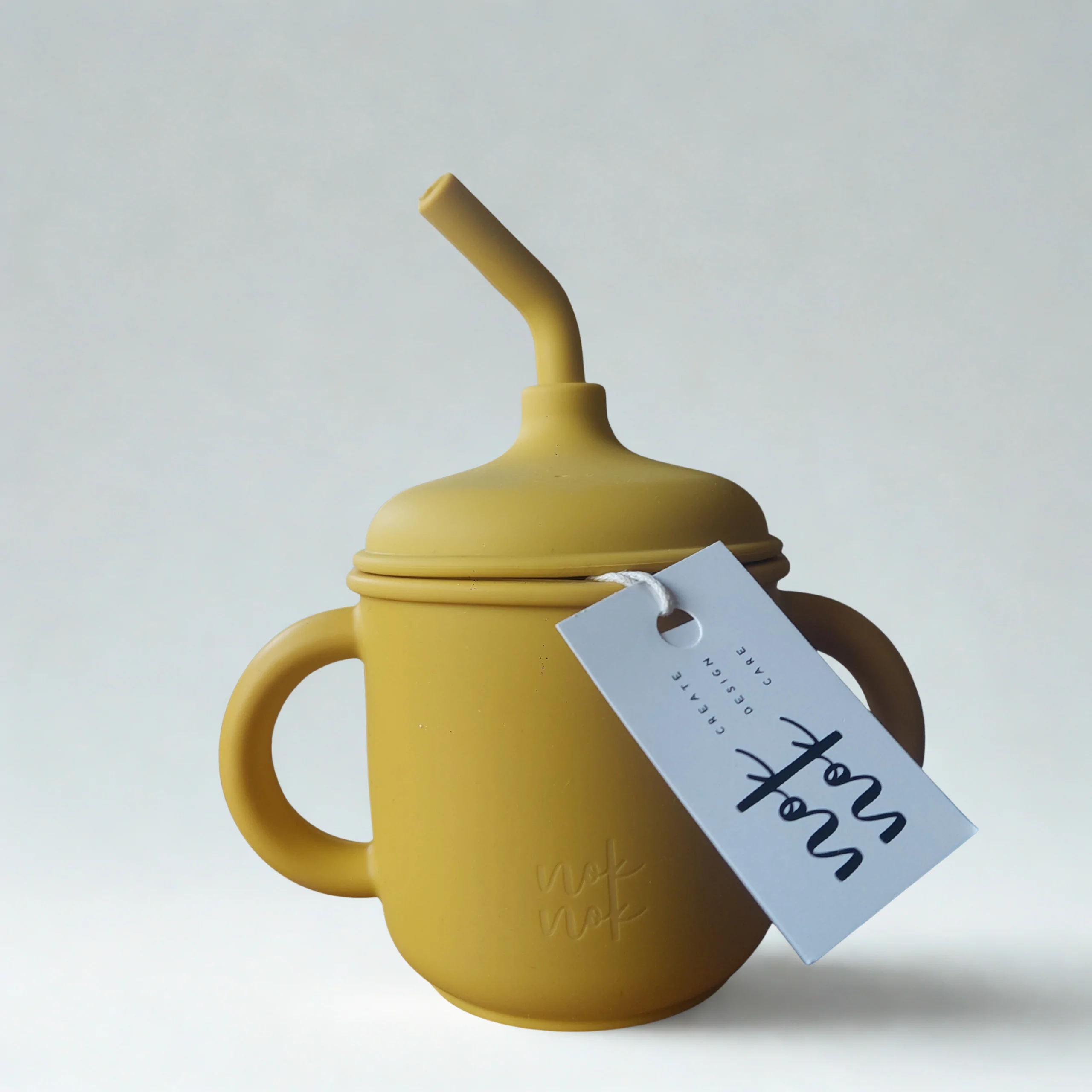 Κούπα εκπαίδευσης με καλαμάκι Nino curry  - Nok Nok