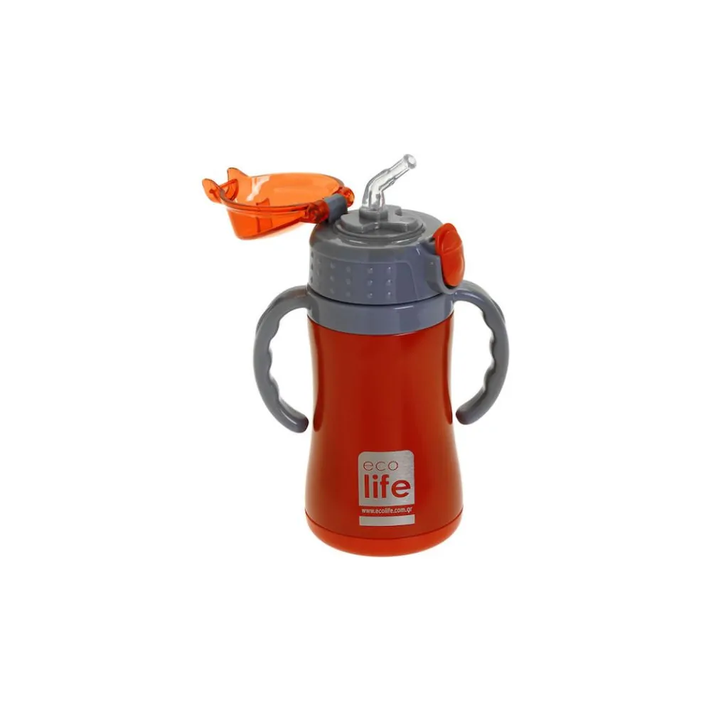 Παγούρι thermos 300ml. red -  Eco Life - Image 2