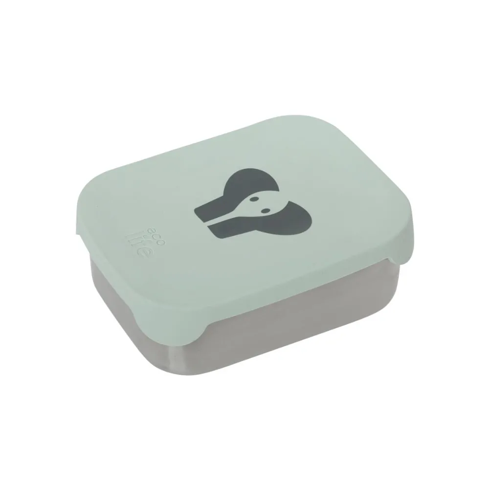 Φαγητοδοχείο inox με καπάκι σιλικόνης 800ml. "Elephant" - Eco Life - Image 2