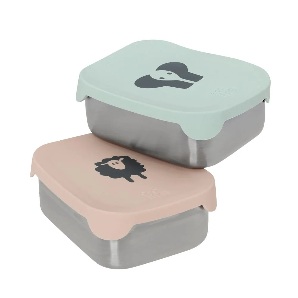 Φαγητοδοχείο inox με καπάκι σιλικόνης 800ml. "Elephant" - Eco Life - Image 4