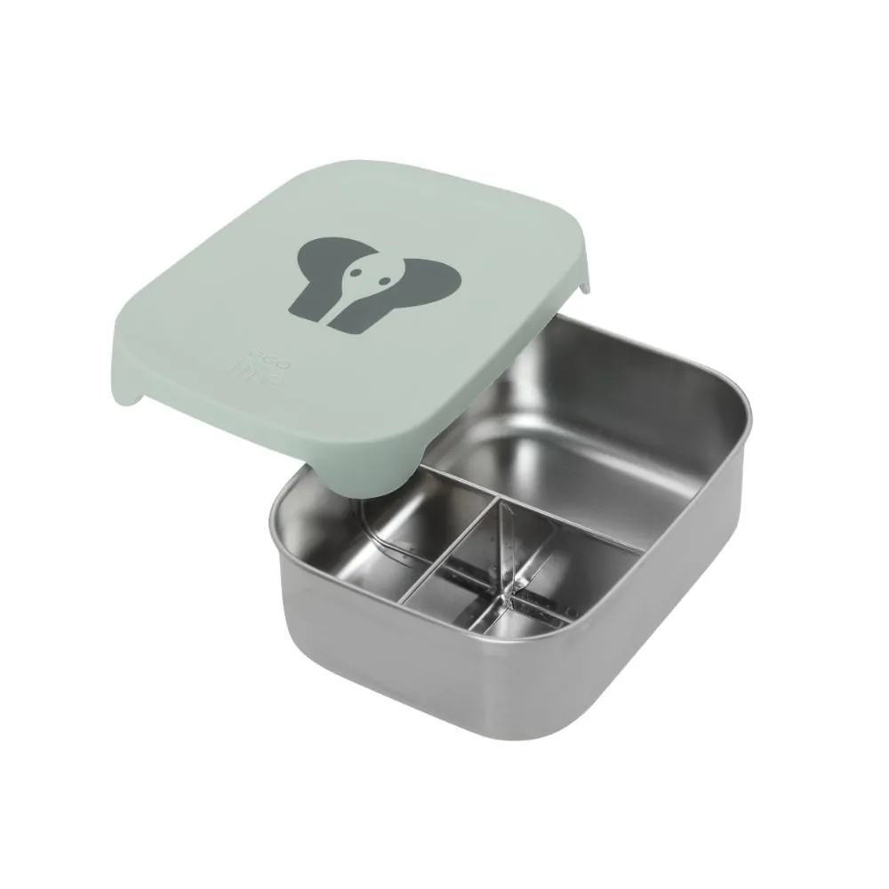 Φαγητοδοχείο inox με καπάκι σιλικόνης 800ml. "Elephant" - Eco Life - Image 5