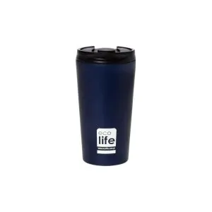Κούπα μεταφοράς thermos 370ml. blue black matt - Eco Life
