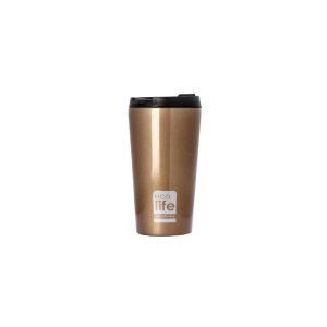 Κούπα μεταφοράς ισοθερμική bronze 370ml. - Eco Life