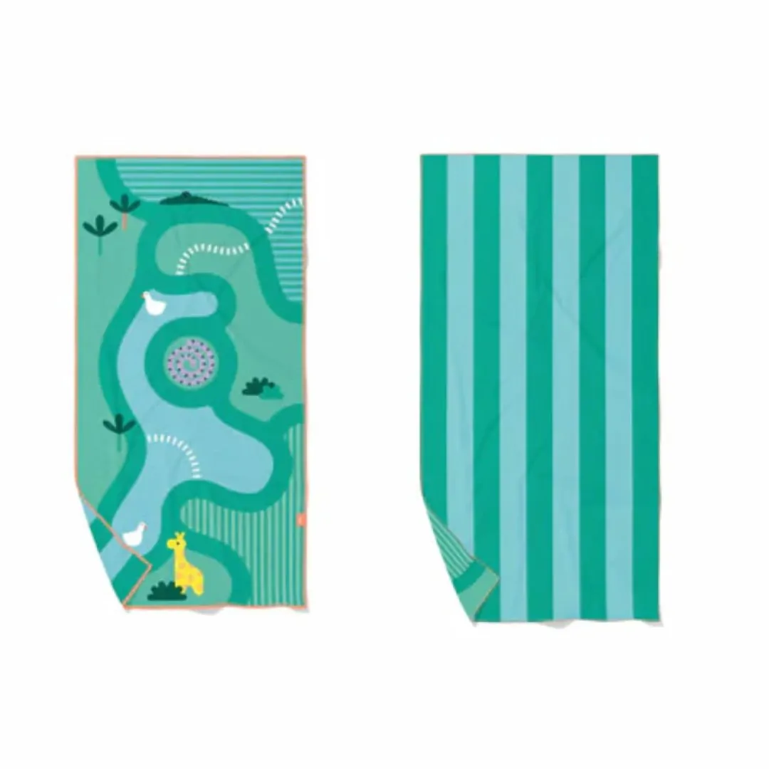 Πετσέτα με μικροΐνες 180Χ100cm. "Φάρος" - Quut - Image 2