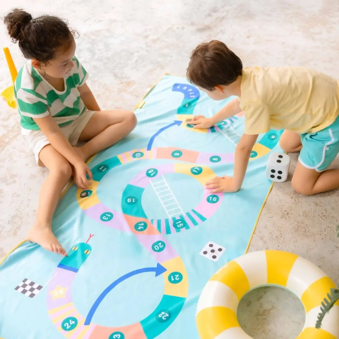 Πετσέτα με μικροΐνες 180Χ100cm. "Φιδάκι" - Quut - Image 3