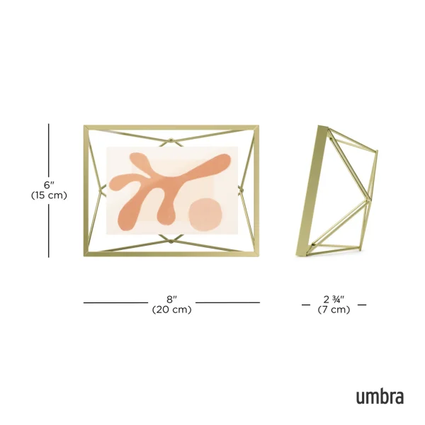 Prisma brass κορνίζα για φωτογραφίες 10x15εκ. – Umbra - Image 7