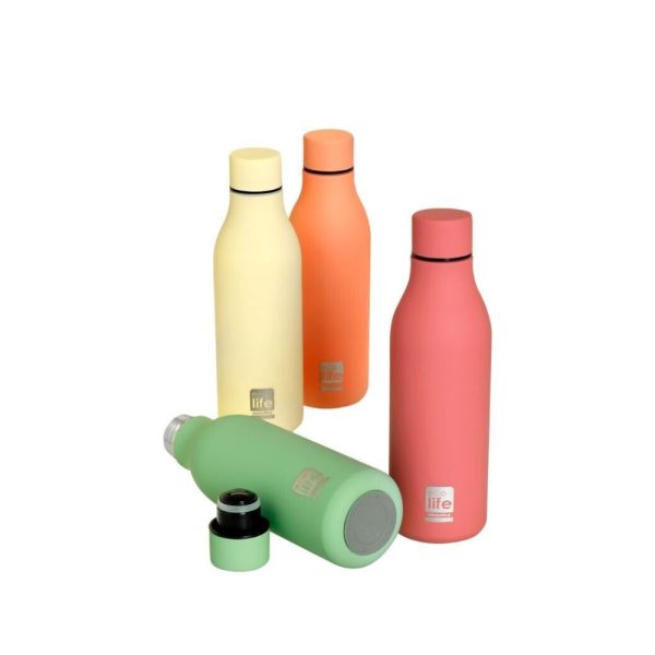 Μεταλλικό μπουκάλι θερμός 550ml. Coral reef - Eco Life - Image 2