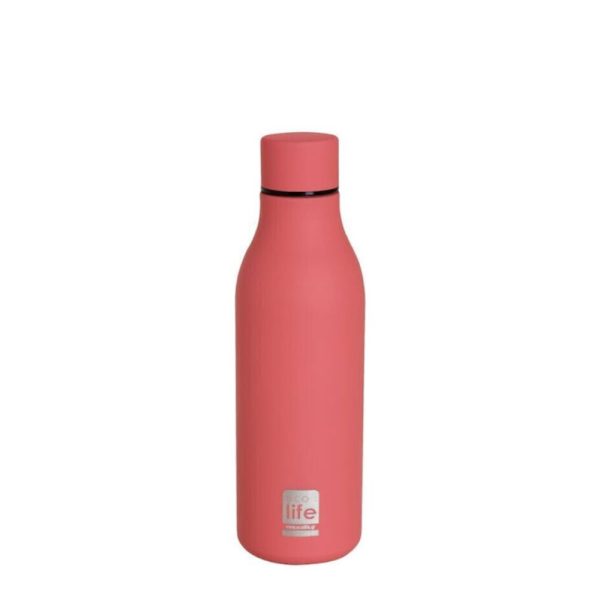 Μεταλλικό μπουκάλι θερμός 550ml. Coral reef - Eco Life