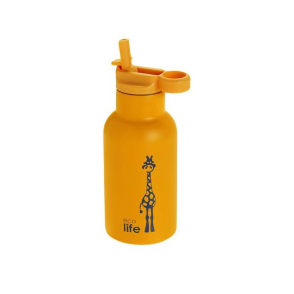 Μεταλλικό θερμός 350ml. "Giraffe" - Eco Life - Image 2