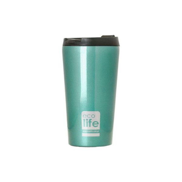 Κούπα μεταφοράς ισοθερμική light blue370ml. - Eco Life