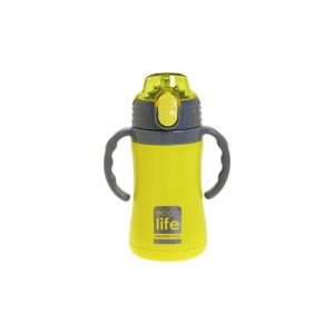 Παγούρι-Θερμός Παιδικό Ανοξείδωτο 300ml. κίτρινο  -  Eco Life