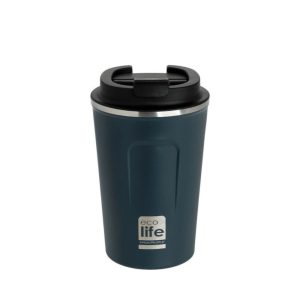 Κούπα μεταφοράς dark blue 370ml.  -  Eco Life
