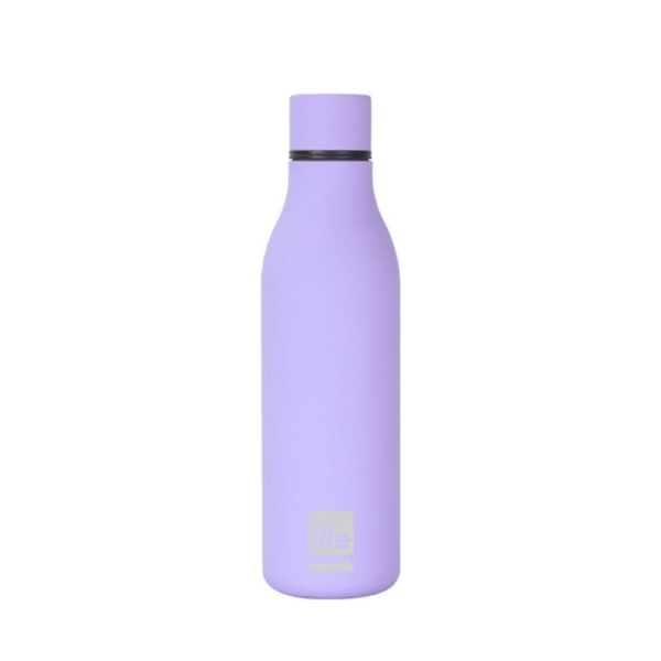 Μεταλλικό μπουκάλι θερμός 550ml. Lavender - Eco Life