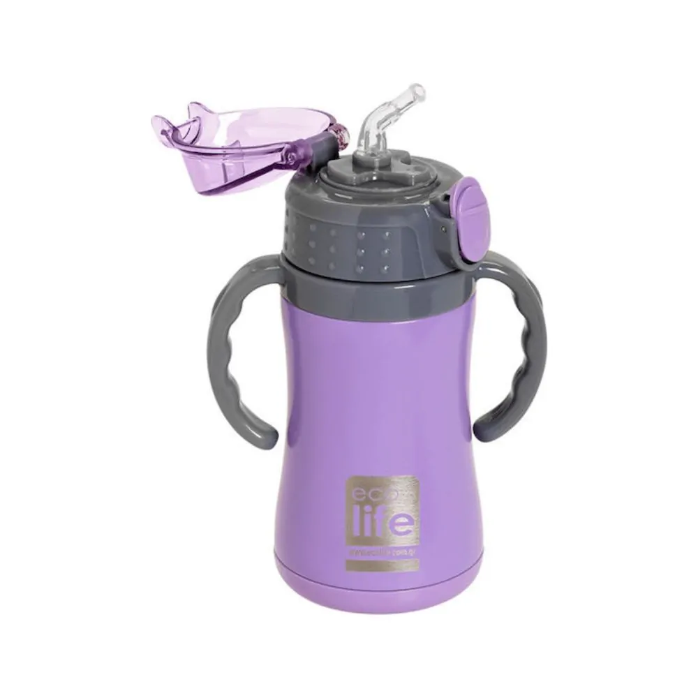 Παγούρι thermos 300ml. lilac -  Eco Life - Image 2