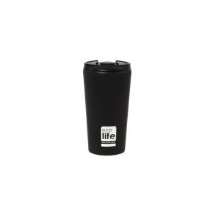Κούπα μεταφοράς ισοθερμική  black matt 370ml. - Eco Life