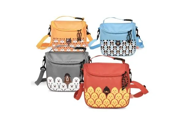 Ισοθερμικό mini lunchbag Friends κίτρινο - IRIS - Image 5