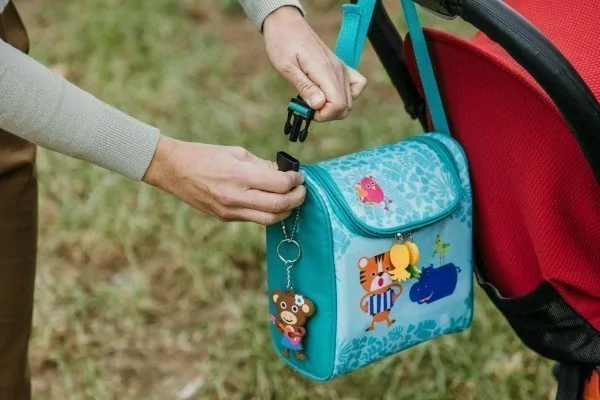 Ισοθερμικό τσαντάκι Snack Rico Funny Jungle γαλάζιο - IRIS - Image 6