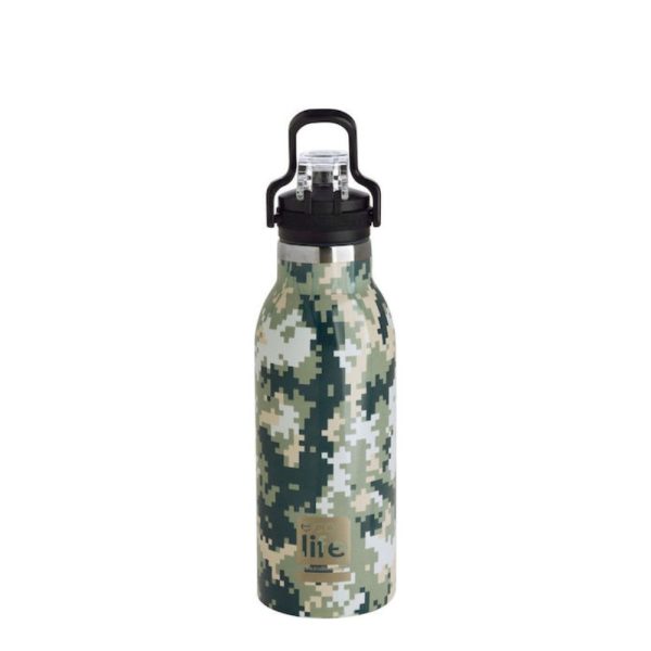 Φιάλη-θερμός Pixels με επιστόμιο 550ml.  - Eco Life - Image 2
