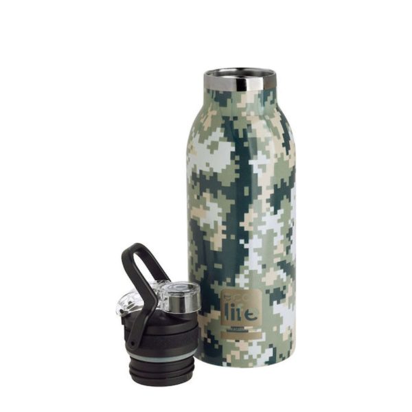Φιάλη-θερμός Pixels με επιστόμιο 550ml.  - Eco Life - Image 3