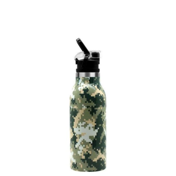 Φιάλη-θερμός Pixels με επιστόμιο 550ml.  - Eco Life