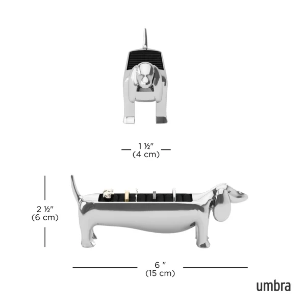 Dachsie βάση δαχτυλιδιών νίκελ - Umbra - Image 6