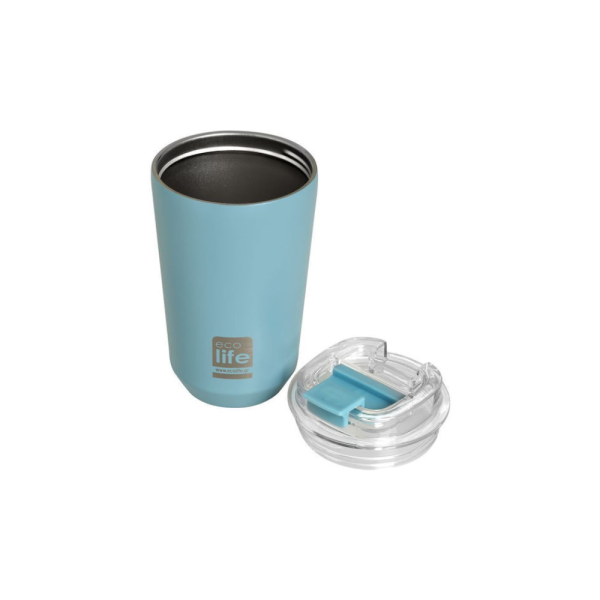Κούπα μεταφοράς thermos 360ml. pure blue - Eco Life - Image 4