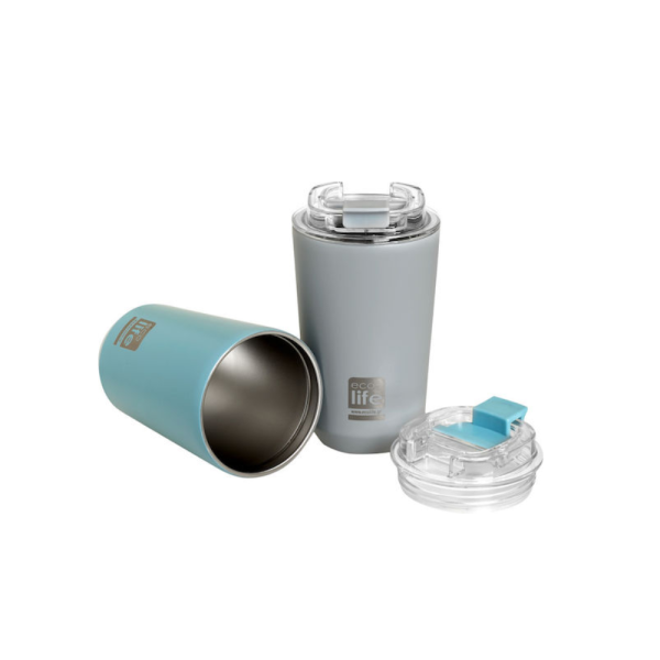 Κούπα μεταφοράς thermos 360ml. pure blue - Eco Life - Image 3