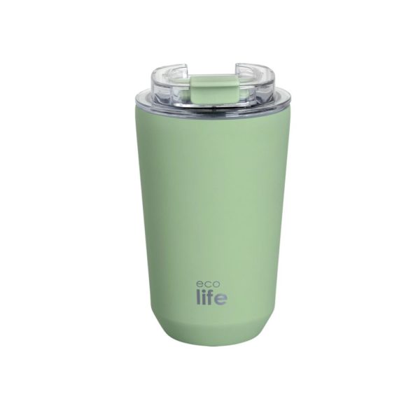 Κούπα μεταφοράς ισοθερμική pure green 350ml. - Eco Life
