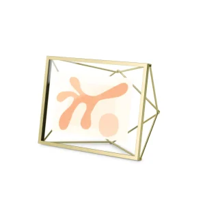 Prisma brass κορνίζα για φωτογραφίες 10x15εκ. – Umbra