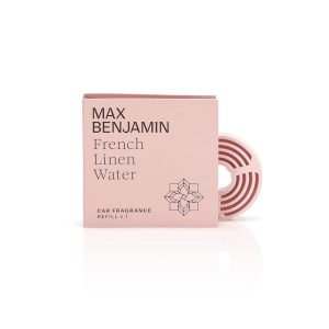 Ανταλλακτικό αρωματικού αυτοκινήτου "French Linen Water" - Max Benjamin