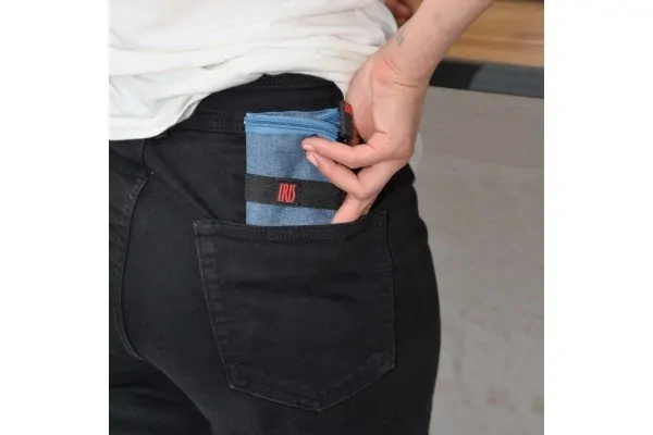 Θήκη για σάντουιτς Zipper&Roll μπλε - IRIS - Image 6