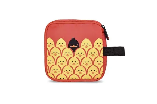 Θήκη για σάντουιτς Zipper&Roll Friends κόκκινο - IRIS