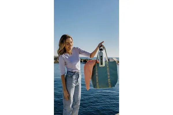 Ισοθερμική τσάντα μεταφοράς Shopper on the Go 10lt. γαλάζιο - IRIS - Image 2