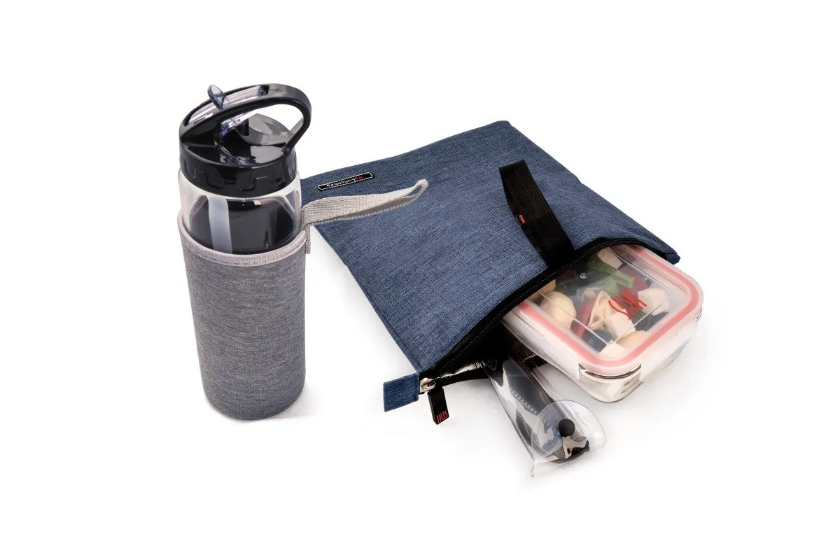 Snack bag 1lt. μπλε - IRIS - Image 3